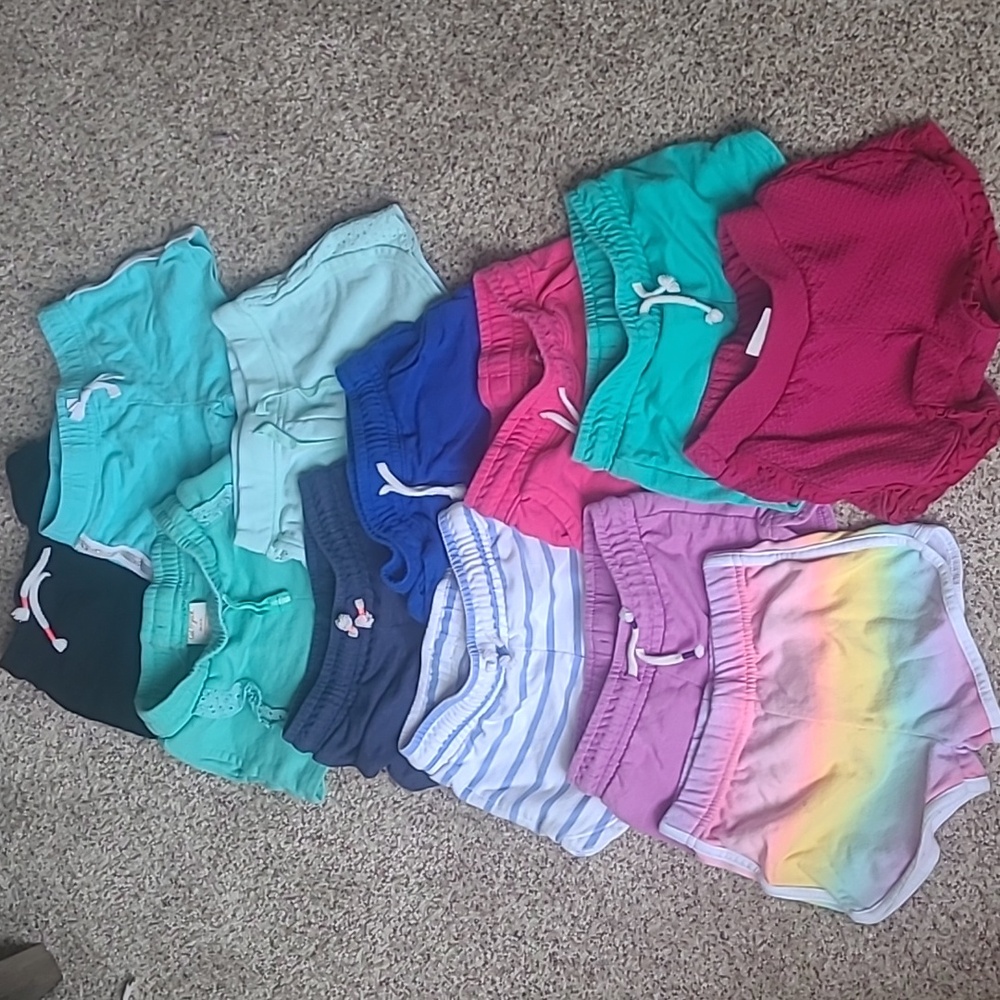 Lot of Girl's shorts